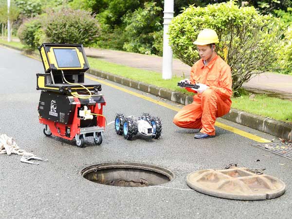 昌洒镇管道机器人检测