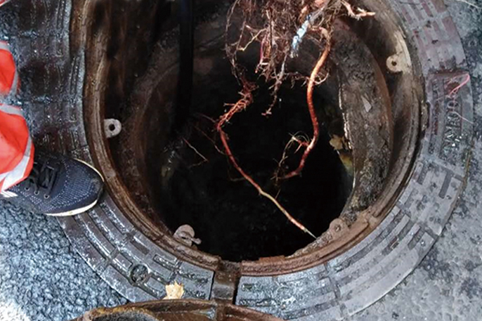 昌洒镇管道预处理